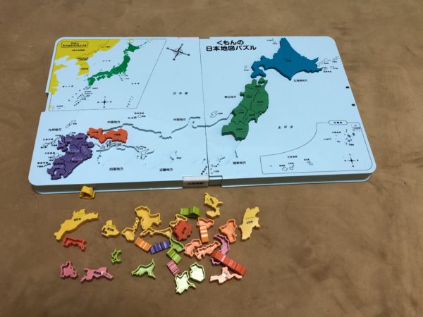 レビュー くもんの日本地図パズル 知育玩具におすすめ 大人も面白いと人気